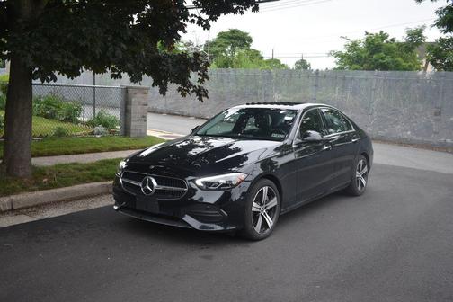 Black 2025 Mercedes-Benz C-Class C 300 4MATIC