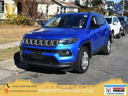 Hydro Blue Pearlcoat 2025 Jeep Compass Trailhawk