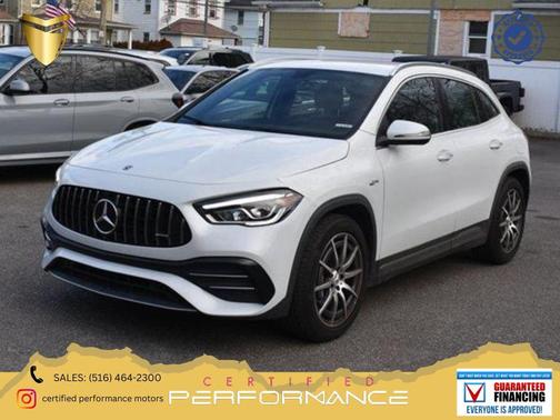Digital White Metallic 2022 Mercedes-Benz AMG GLA 35 4MATIC