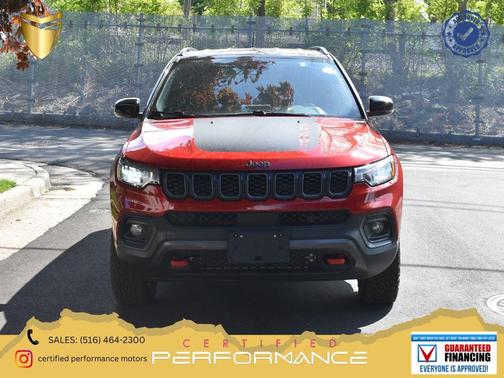 Red Hot Pearlcoat 2025 Jeep Compass Trailhawk