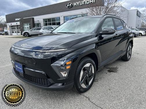 Black 2024 Hyundai KONA EV SEL