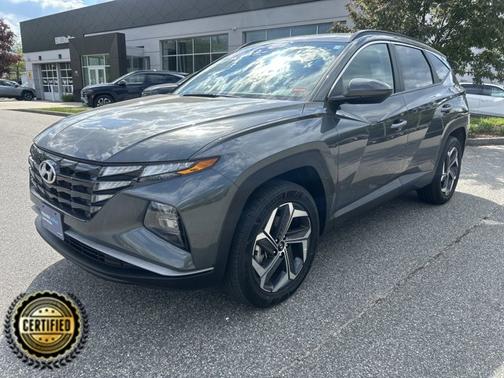 Gray 2024 Hyundai TUCSON Plug-In Hybrid SEL