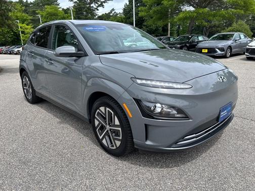 Gray 2023 Hyundai KONA EV SEL