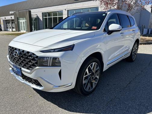 White 2023 Hyundai SANTA FE Calligraphy