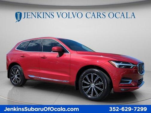 Red 2021 Volvo XC60 T5 Inscription
