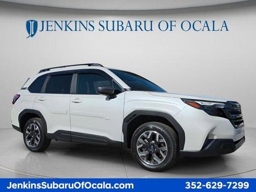 Crystal White Pearl 2026 Subaru Forester Premium