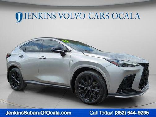 Silver 2022 Lexus NX 350 F SPORT Handling