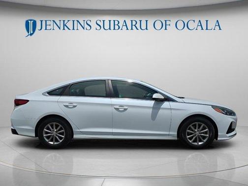 Quartz White 2019 Hyundai SONATA SE