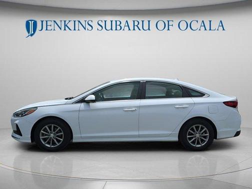 Quartz White 2019 Hyundai SONATA SE