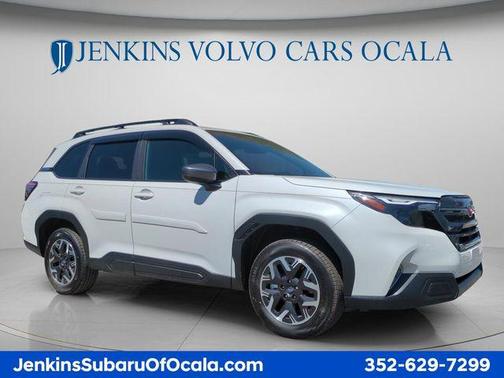 Crystal White Pearl 2026 Subaru Forester Premium