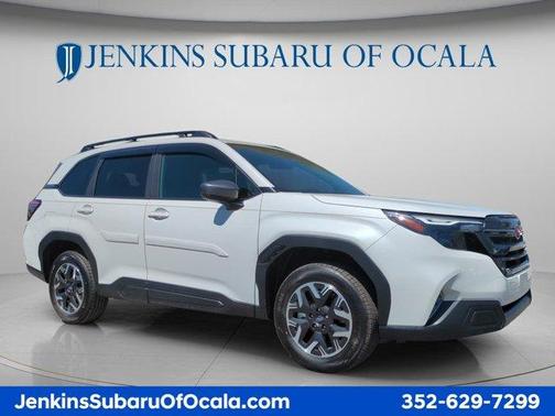 Crystal White Pearl 2026 Subaru Forester Premium