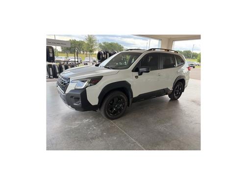 Crystal White Pearl 2023 Subaru Forester Wilderness