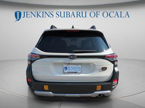 Crystal White Pearl 2026 Subaru Forester Wilderness