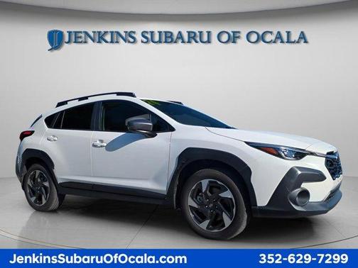 Crystal White Pearl 2024 Subaru Crosstrek Limited
