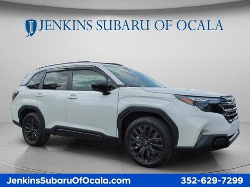 Crystal White 2026 Subaru Forester Sport