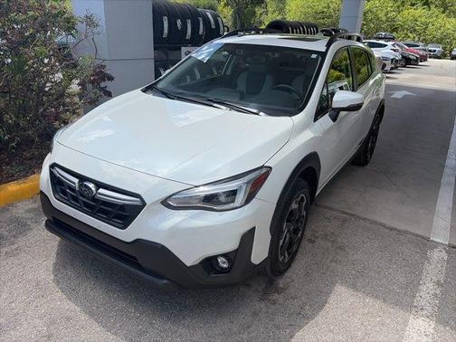 Crystal White Pearl 2023 Subaru Crosstrek Limited