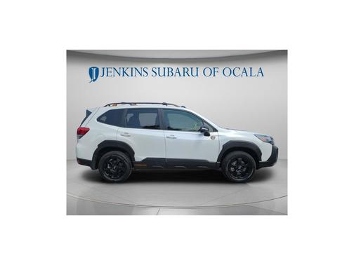 Crystal White Pearl 2024 Subaru Forester Wilderness
