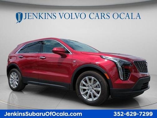 Radiant Red 2023 Cadillac XT4 Luxury