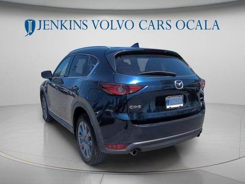 Deep Crystal Blue Mica 2021 Mazda CX-5 Grand Touring