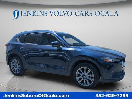 Deep Crystal Blue Mica 2021 Mazda CX-5 Grand Touring