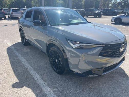 Gray 2025 Acura ADX A-Spec Advance