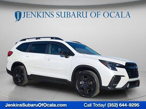 Crystal White Pearl 2026 Subaru Ascent Onyx Edition Touring