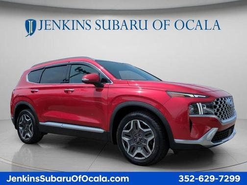 Calypso Red 2022 Hyundai SANTA FE Limited