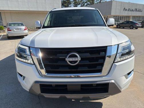 Aspen White TriCoat Pearl 2022 Nissan Armada SL 2WD