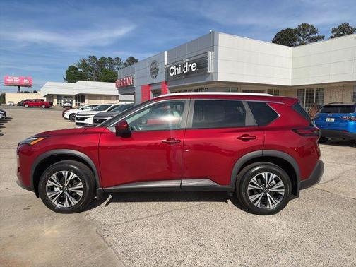 Scarlet Ember Tintcoat 2023 Nissan Rogue SV