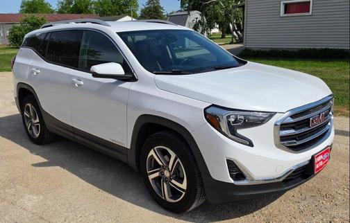 Summit White 2020 GMC Terrain SLT