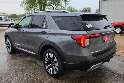 Carbonized Gray 2026 Ford Explorer Platinum AWD 4dr SUV