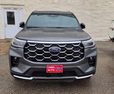 Carbonized Gray 2026 Ford Explorer Platinum AWD 4dr SUV