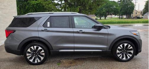 Carbonized Gray 2026 Ford Explorer Platinum AWD 4dr SUV