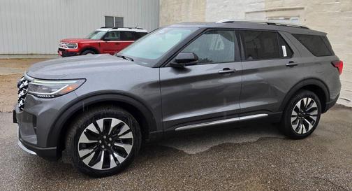 Carbonized Gray 2026 Ford Explorer Platinum AWD 4dr SUV