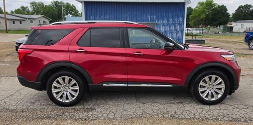 Rapid Red Metallic Tinted Clearcoat 2021 Ford Explorer Limited