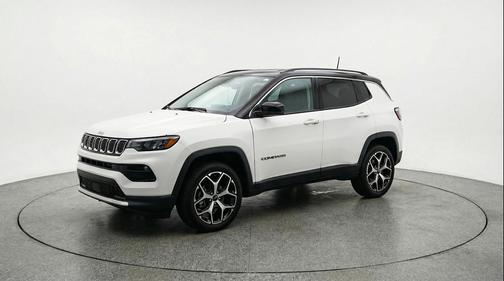 Bright White Clearcoat 2025 Jeep Compass Limited