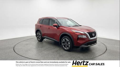 Scarlet Ember Tintcoat 2025 Nissan Rogue SV