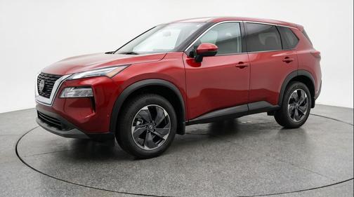 Scarlet Ember Tintcoat 2025 Nissan Rogue SV