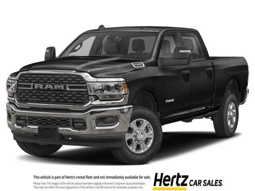 Black 2024 RAM 2500 Big Horn Crew Cab 4x4 6'4' Box