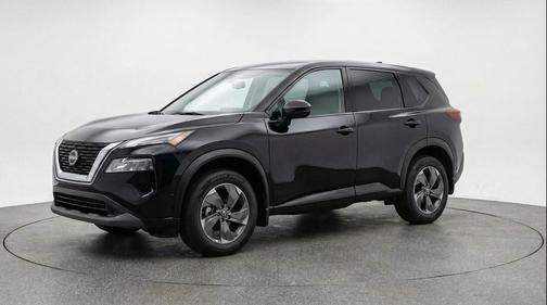 Super Black 2025 Nissan Rogue SV