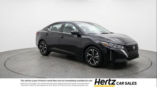 Super Black 2024 Nissan Sentra SV