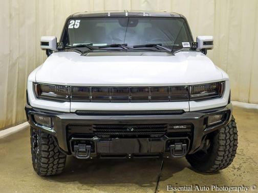 Interstellar White 2025 GMC HUMMER EV SUV 3X