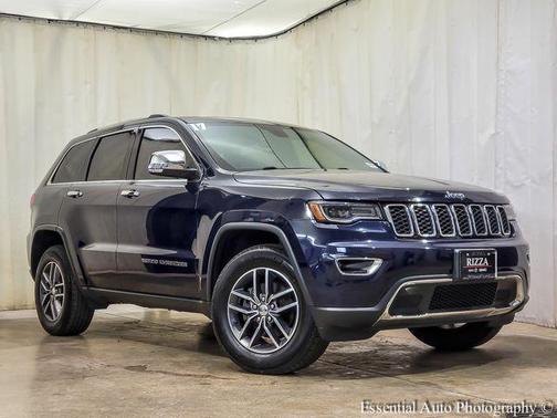 True Blue Pearlcoat 2017 Jeep Grand Cherokee Limited
