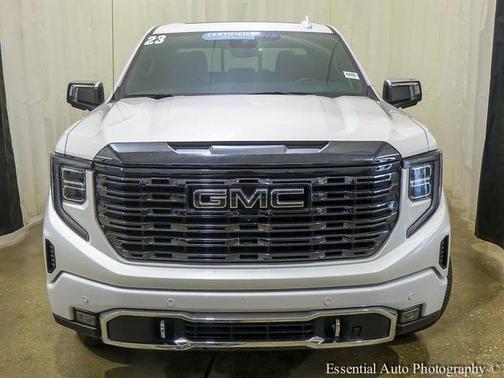 White Frost Tricoat 2023 GMC Sierra 1500 Denali Ultimate
