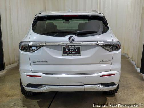 White Frost Tricoat 2022 Buick Enclave AWD Avenir