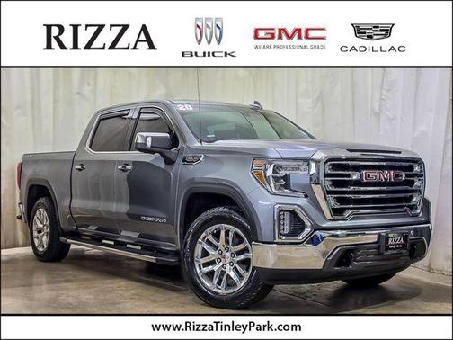 Steel Metallic 2020 GMC Sierra 1500 SLT
