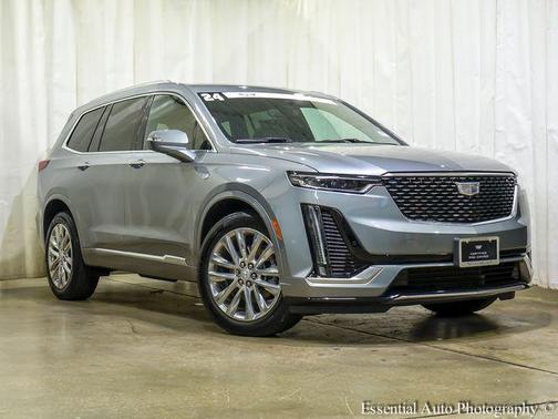 Argent Silver Metallic 2024 Cadillac XT6 Premium Luxury AWD