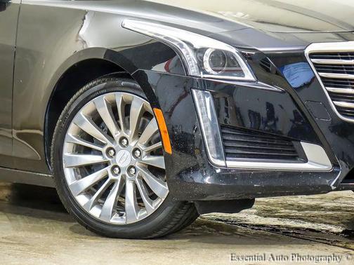 Stellar Black Metallic 2017 Cadillac CTS 3.6L Luxury