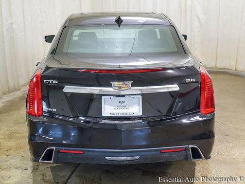 Stellar Black Metallic 2017 Cadillac CTS 3.6L Luxury