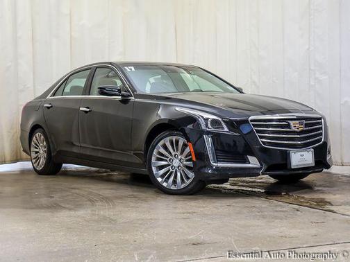 Stellar Black Metallic 2017 Cadillac CTS 3.6L Luxury